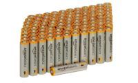 100 pilas alcalinas AAA de AmazonBasics