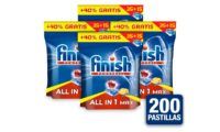 ¡Chollazo! Pack 200 pastillas Finish All In One Max Limón