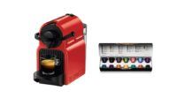 Cafetera Nespresso Krups Inissia XN1005 con 14 cápsulas de bienvenida + cupón 30€ en cápsulas Nespresso