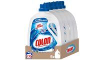 5 botellas de detergente líquido Colon Gel Activo (170 lavados)