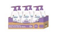Pack de 6 geles de baño Baby Dove Noches tranquilas (compra recurrente)