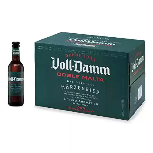 24 botellines de Cerveza Voll-Damm Doble Malta