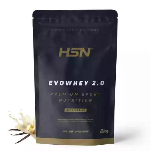 2kg Concentrado de Proteína de Suero de HSN Evowhey Protein 2.0 - Vainilla