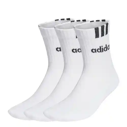 3 Pares Calcetines Adidas Linear Cushioned (desde talla 43 a 48)