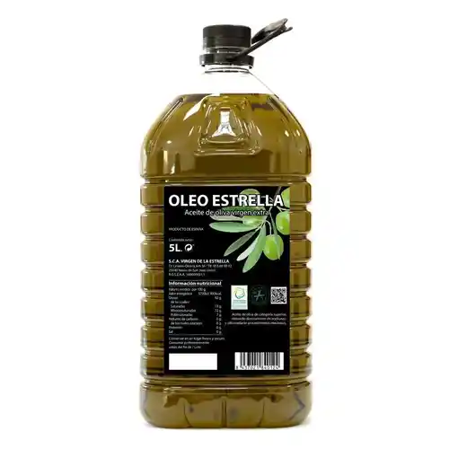 3 garrafas de 5L Aceite de oliva Virgen Extra Picual de Jaén (a 5,1€/litro)