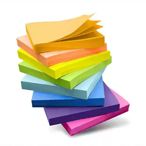 8 Blocs de Hojas Adhesivas Qhou