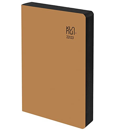 Agenda 2022 2023 de Cuero Regenerado - Tamaño A5 - 15 x 21 cm