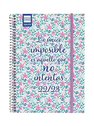 Agenda 2022 2023 Secundaria Semana Vista Horizontal Septiembre 2022 - Junio 2023 Finocam