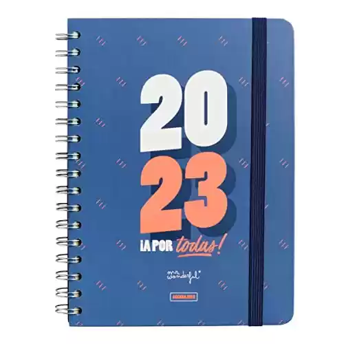 Agenda anual Office 2023 Semanal - A Por Todas, Mr. Wonderful