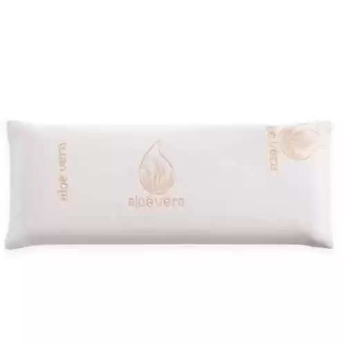 Almohada Aloe Vera Transpirable, Antialérgica, Antiácaros, Indeformable, Ecológica