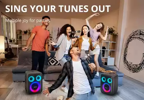 Altavoz de Karaoke con Bluetooth Tronsmart Halo 200 Party de 120W