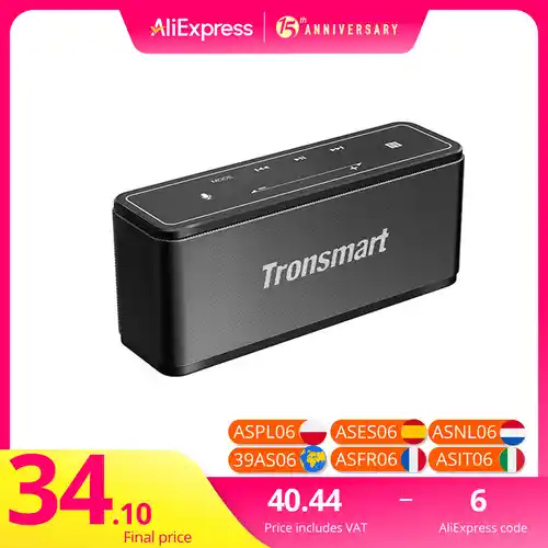 Altavoz Tronsmart Mega Bluetooth 40W