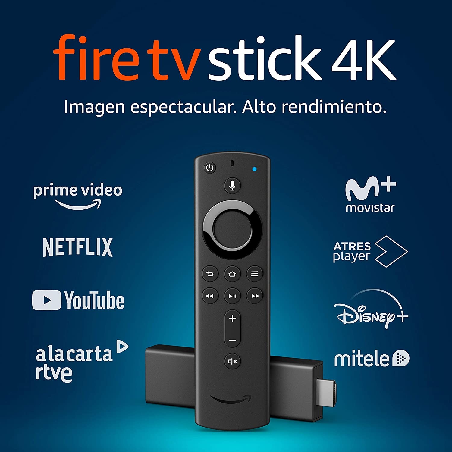 Fire TV Stick 4K Alexa con mando