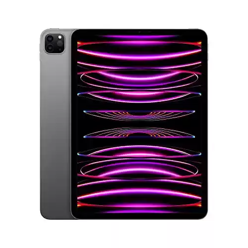 Apple 2022 iPad Pro de 11 Pulgadas (Wi-Fi + Cellular, 128 GB) de 4a generación
