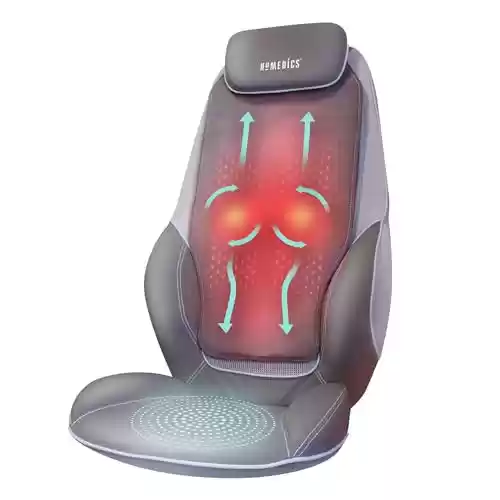Asiento de Masajes Eléctrico para Espalda y Hombros HoMedics Shiatsu Max