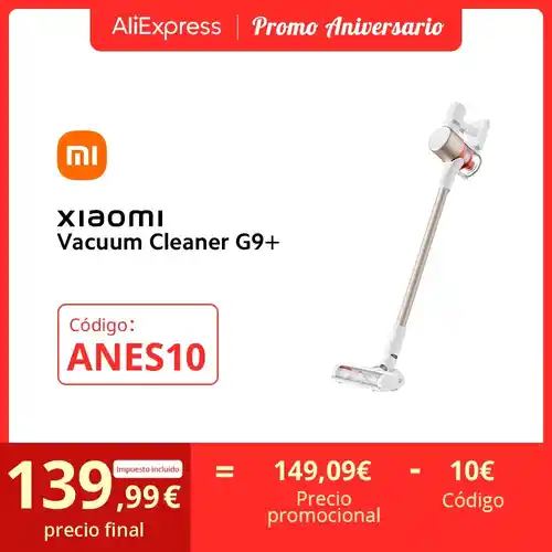 Aspirador inalámbrico Xiaomi Vacuum Cleaner G9 Plus