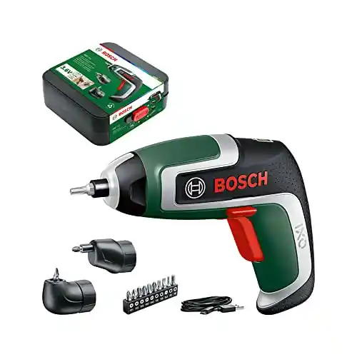 Atornillador a batería Bosch IXO 7ª Gen. + 10 puntas + accesorios