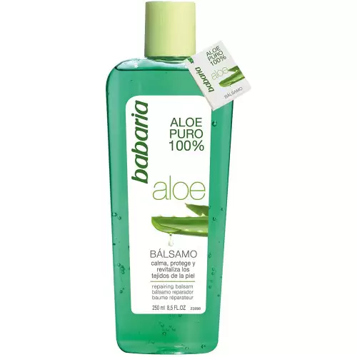 Bálsamo Reparador Babaria - Aloe Vera Puro 100%, 250 ml