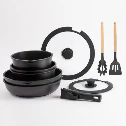 Bergner Batería de cocina 10 piezas