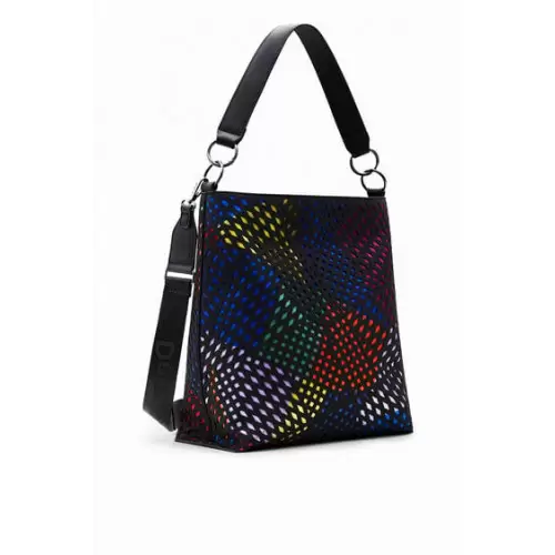 Bolso saco grande geométrico | Desigual.com
