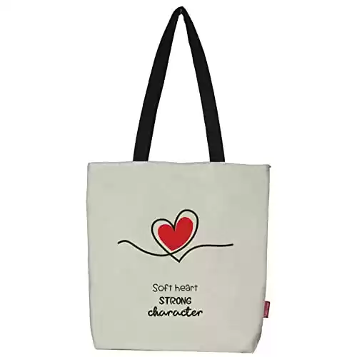 Bolso Totebag hello-bags con cremallera, forro y bolsillo interior