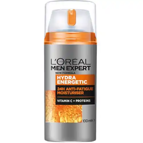 3x Botes de 100ml! Crema facial Hidratante Anti-Fatiga 24h L'Oréal Men Expert Hydra Energetic