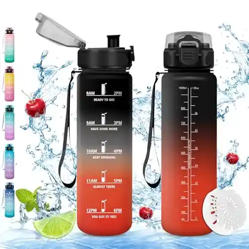 Botella de agua reutilizable de 1L Vikaster
