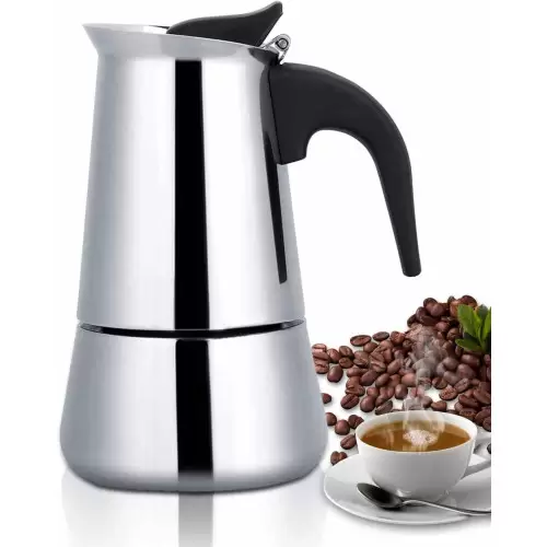 Cafetera expreso de 9 tazas por 9,99€.