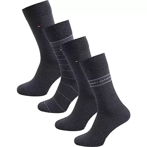 Caja de regalo con 4 Pares de calcetines Tommy Hilfiger