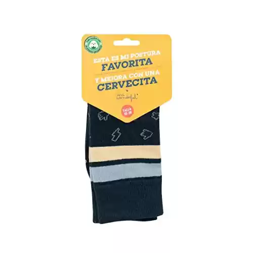 Calcetines Esta Es Mi Postura Favorita Y Mejora Con Una Cervecita
