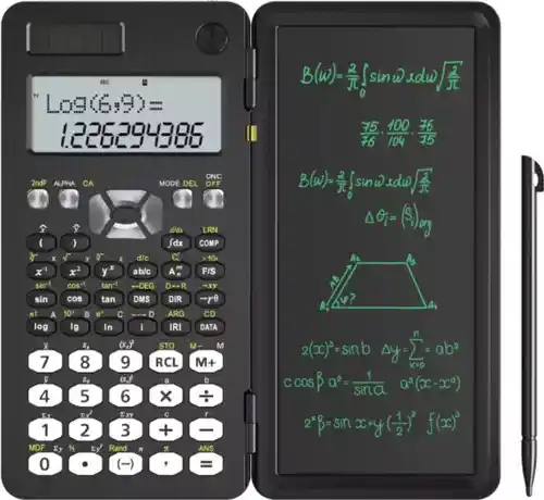 Calculadora científica con pizarra digital