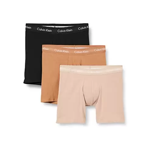 Calvin Klein Boxer Brief 3Pk, Boxer para Hombre