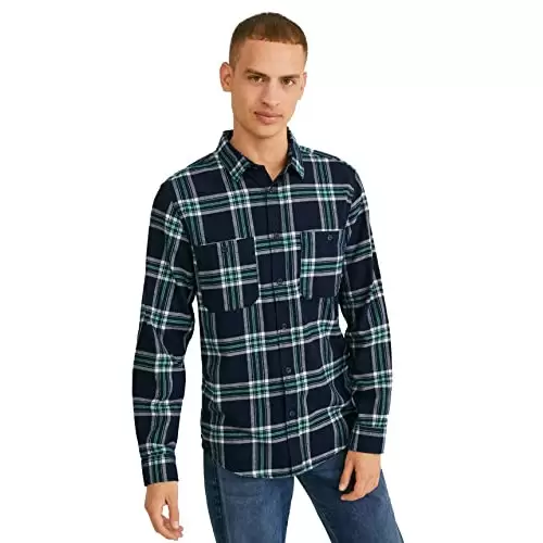 Camisa de manga larga C&A para hombre
