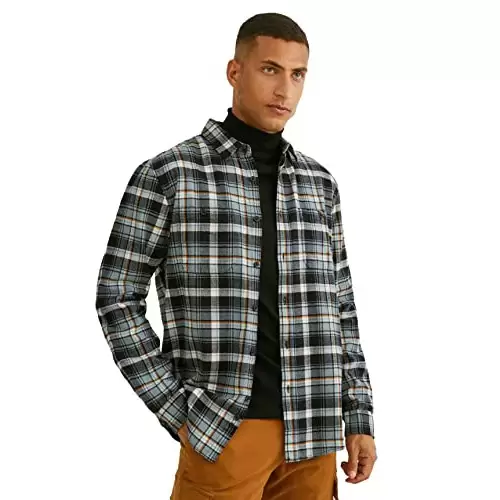 Camisa de manga larga para hombre C&A