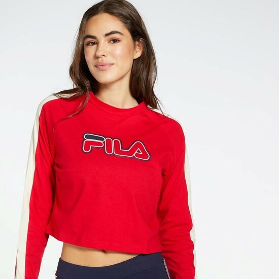 Camiseta de Mujer Fila Bridge color Rojo
