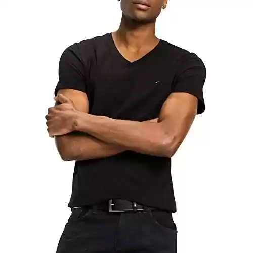 Camiseta Tommy Hilfiger Core Stretch Slim Vneck tee