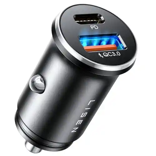Cargador Coche Carga Rápida 2x USB 36W