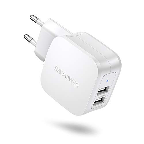 Cargador USB con 2 puertos 17W RAVPower