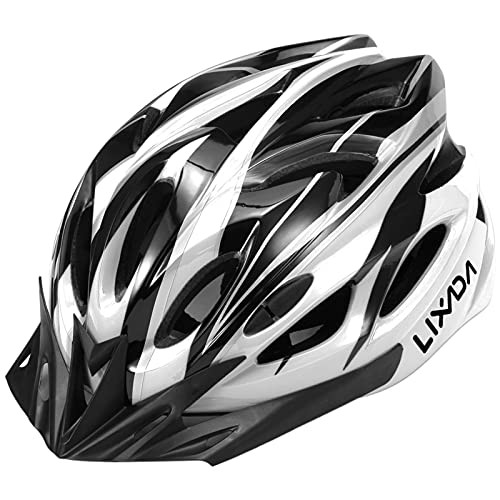 Casco de Bicicleta Ligero con Visera y Luz LED Lixada
