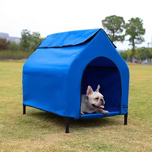 Caseta para mascotas Amazon Basics