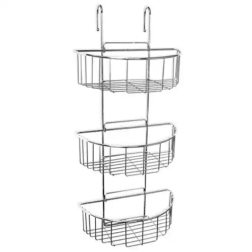 Cestillo Metal Cromado con 3 cestas Tatay
