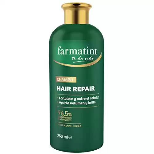 Champú Farmatint 96.5% ingredientes naturales, fortalece y nutre el cabello