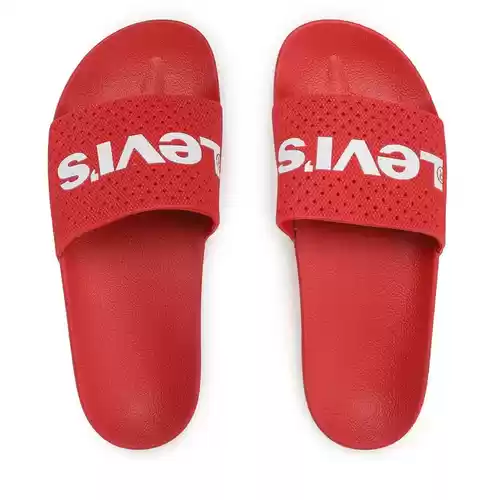 Chanclas de hombre en rojo Levi's