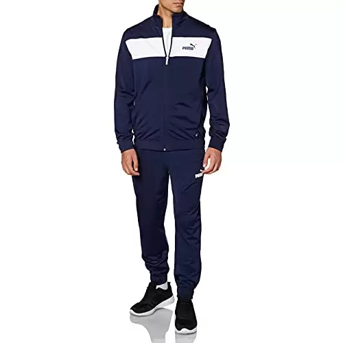 Chándal PUMA Poly Suit para hombre (Y en color negro por 2€ más)