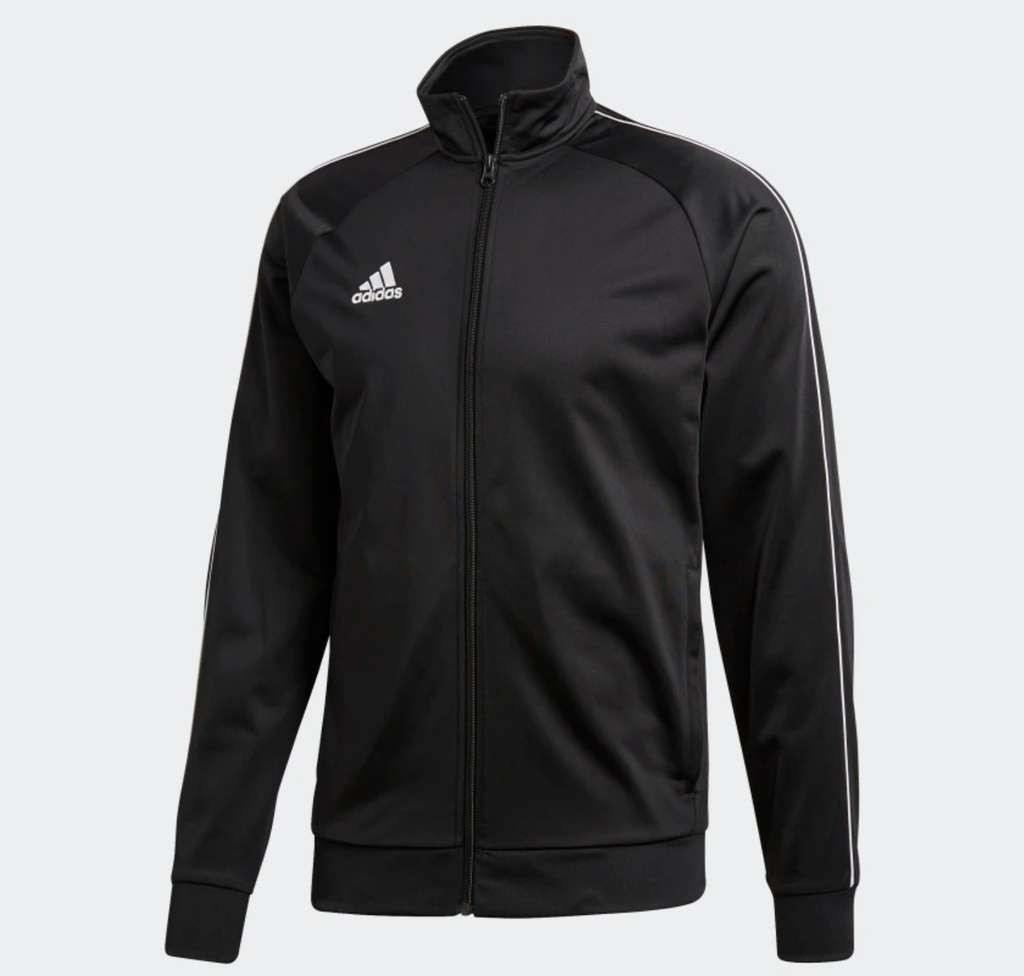 Chaqueta Adidas Core 18 (en negro y azul)