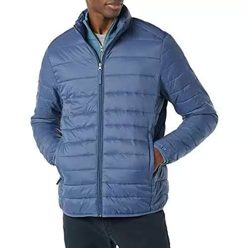 Chaqueta Plumífero Resistente al Agua Hombre Amazon Essentials (VARIOS COLORES)