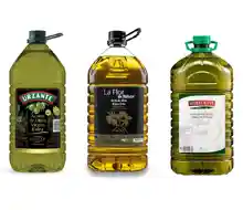 CHOLLO! 15 litros Aceite De Oliva Virgen Extra - 3 garrafas de 5L - sale a 4,7€/litro