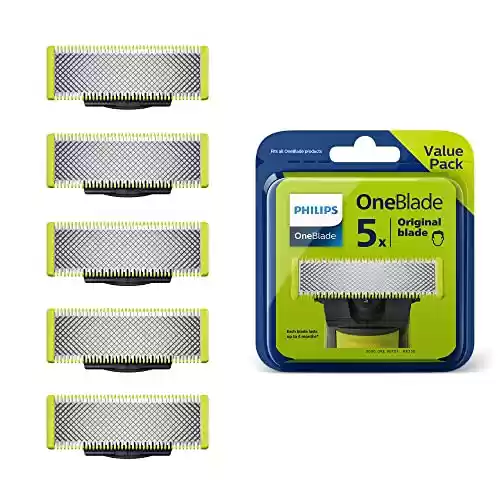 5 cuchillas recambio Philips OneBlade
