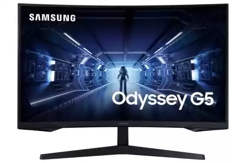 CHOLLO PRIME! Monitor Curvo de 27" WQHD SAMSUNG Odyssey G5 LC27G53TQBUXEN - 144Hz, 1ms, AMD FreeSync Premium