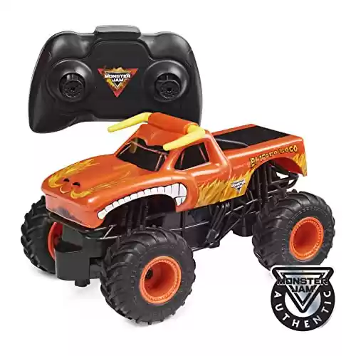 Coche Teledirigido Monster Jam El Toro Loco 1:24 2,4GHz 76 Metros